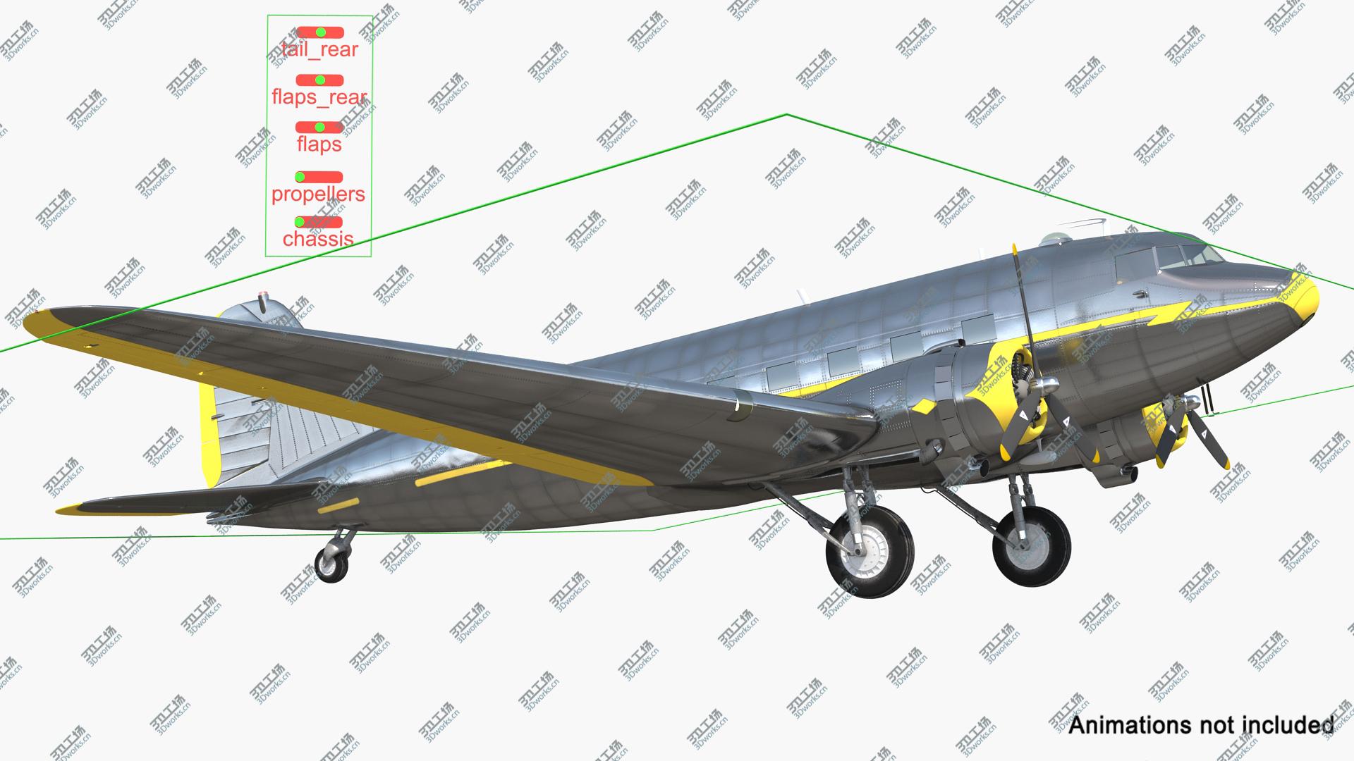 images/goods_img/20210313/Vintage Airliner Rigged 3D/3.jpg